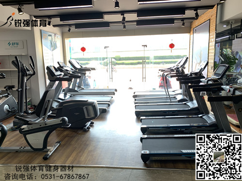 锐强体育旗舰店的跑步机和椭圆机
